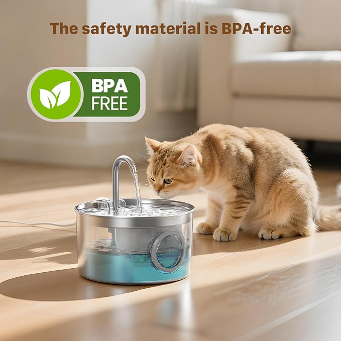 Cat Water Fountain Filters: 16 Cat Fountain Filters Replacement - 8 Carbon Filter & 8 Foam Filter - Suitable for ATMZIQXR GIOTOHUN KOOGMOON UMOCUOY IHOUONE HOOISE Cats Water Fountains