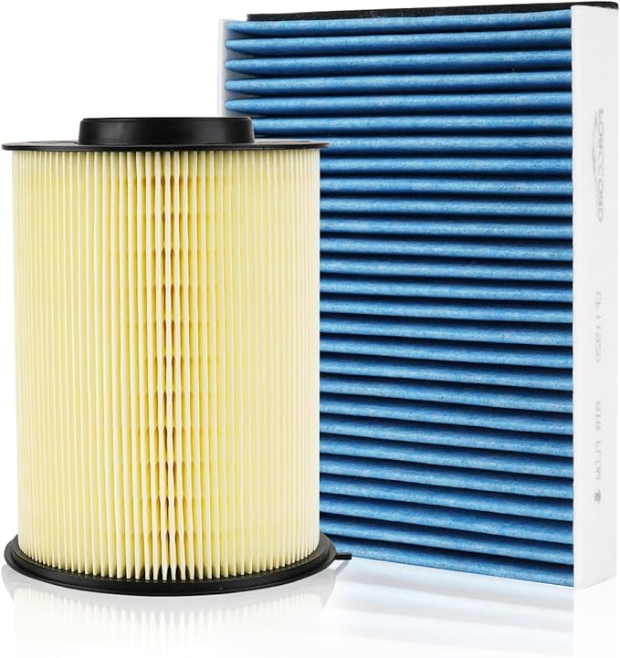 Cabin & Engine Air Filter Fit for Ford Escape 2013-19, Focus 2012-18, Transit Connect 2014-16, Lincoln MKC 2015-19 Activated Carbon Cabin Filter Replace#CF11920 CA11114 Car Accessories