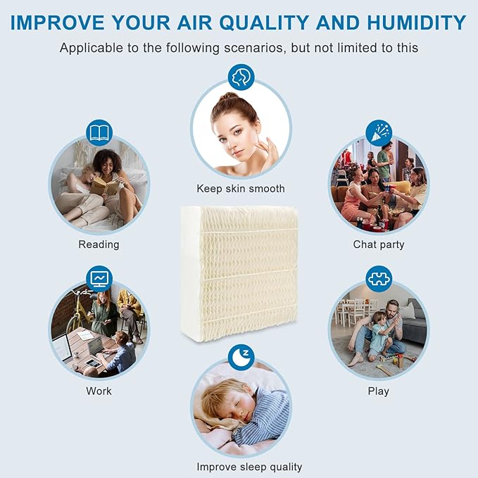 AMI PARTS 1043 Humidifier Wick Filter Compatible with Essick Air AIR.CARE Humidifiers Replacement for EP9500, EP9700, EP9800, EP9R700, Bemis Space.saver 800 8000 series Super Humidifiers