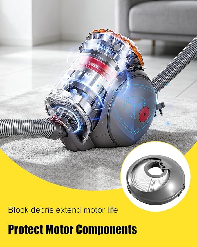 Up14 Pre-Motor Filter Fit for Dyson Cinetic Big Ball DC77 DC75 Upright Vacuum Cleaner Replace 966516-01 966977-01