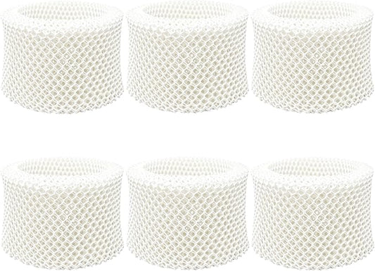 Colorfullife 6 Pack HAC-504 Humidifier Wicking Filters for Honeywell Humidifier HAC-504 HAC-504AW HAC504V1 HCM350 HCM-350W HCM-300T HCM-315T HCM-530 HCM-600 HCM-710 HEV-312, Replacement Filter A