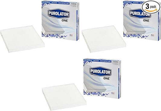 Purolator C36156 Automotive Cabin Air Filter, Car & Truck Passenger Compartment OEM Filter Replacement for Dodge Durango and Grand Cherokee (Pack of 3)