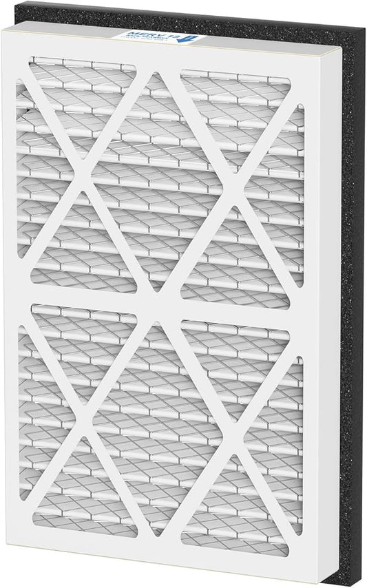 20x30x3 MERV 13 Pleated Air Filters Replacement Compatible with Zephyr VGF Series 20x30x3 Whole Home Return Air Grille Filter, MERV13 Air Filtration System