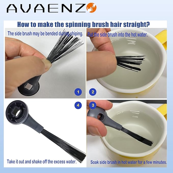 Replacement Parts Compatible with Shark AV2511AE AV2501S AV2610WA AV2501AE RV2502AE RV2610WA RV2520 AV2510 Accessories Kit with Main Brush,Filters,Foam Filters,Primary Filter,Side Brushes