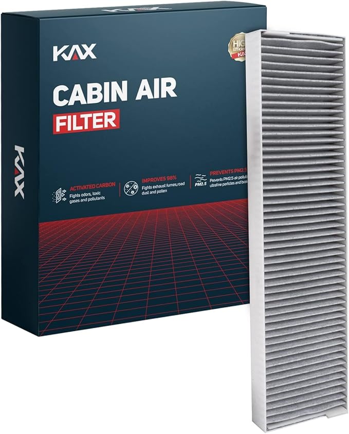 KAX HEPA Cabin Air Filter with Activated Carbon, CF10141 Replacement for Chevrolet Equinox; Saturn Vue; Pontiac Torrent; Suzuki XL-7