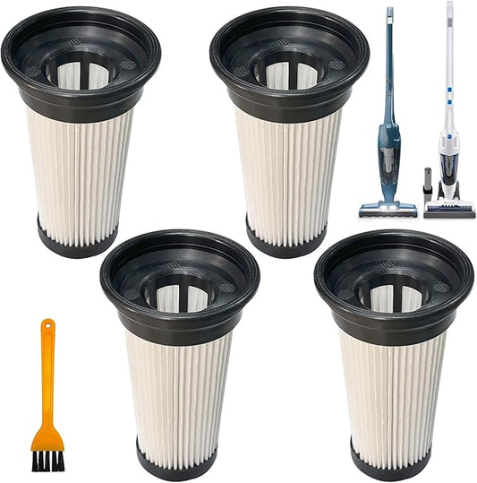 4 Pack HEPA Filter Compatible with Vacmaster Stick Vacuum Cleaner Model VSD1801 & VSD1001