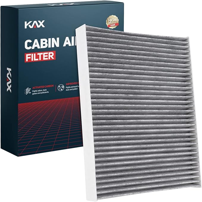 KAX Cabin Air Filter, CF10138 Replacement for Highlander 2001-2007 RX300 1999-2003 IS300 2001-2005 w/Activated Carbon Passenger Compartment Air Filter, Replace# 87139-48020