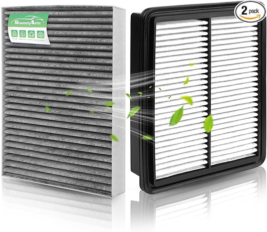 Engine & Cabin Air Filter for Hyundai Palisade 2020 2021 2022 2023 2024 2025 2026 Air filter for Car Replacement CA11943 97133-S8000 HAC-46207LB Automotive Accessories-2 Pack