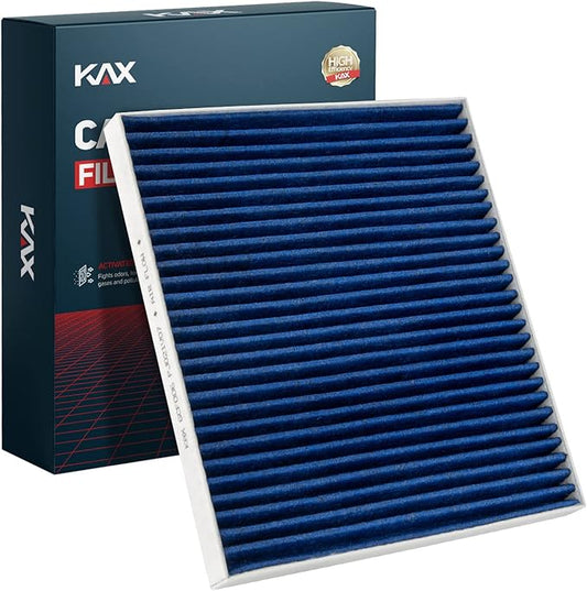 KAX Premium Cabin Air Filter with Dual Active Carbon, CF10709 Replacement for Hyundai & Kia Models, Accent, Genesis Coupe, Tucson, Veloster, Forte, Forte, Koup, Rio &More