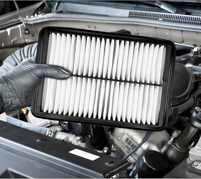 Capume Engine Air Filter JM2811 Fits for 2017-20 Elantra, 2018-20 Elantra GT, 2018-23 Kona, 2019-21 Veloster, 2020-24 Forte5, 2019-24 Forte, 2020-25 Soul, Replacement for 28113-F2000, CA12057