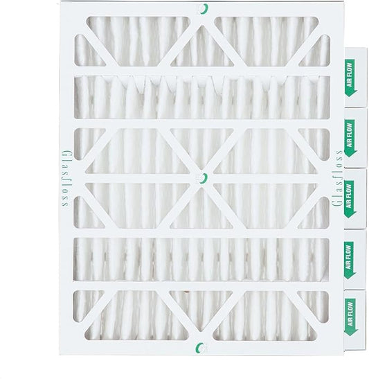Glasfloss ZL 20x24x4 MERV 10 AC & Furnace Filters. 6 Pack. Actual Size: 19-3/8 x 23-3/8 x 3-3/4