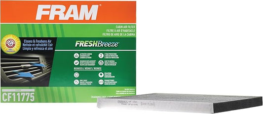 FRAM Fresh Breeze Cabin Air Filter with Arm & Hammer Baking Soda, CF11775 for Ford Vehicles