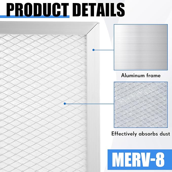 Yaocom 4 Pack MERV-8 Filter 12.2 x 9.9 Inches Compatible with Storm LGR Extreme Commercial Dehumidifier, Filter Replacement Set