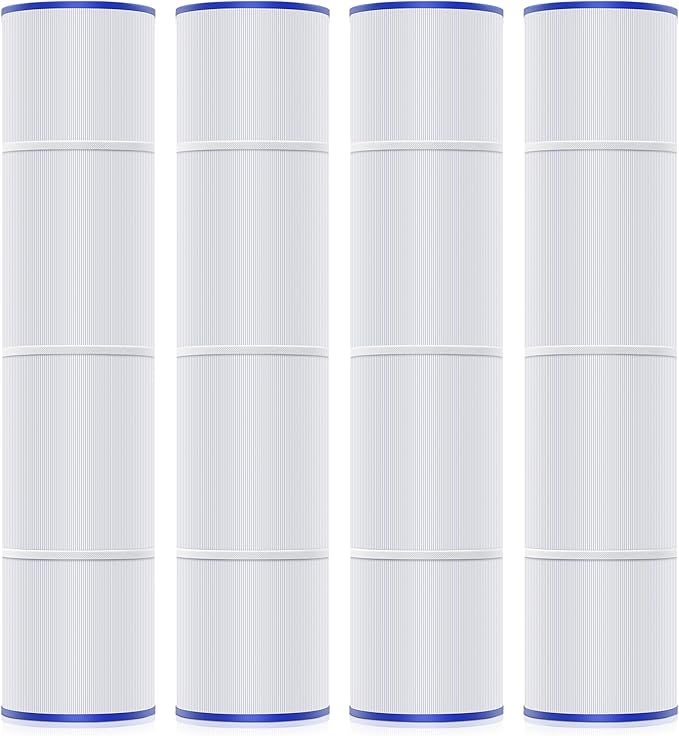 CCP520 Pool Filter Cartridges Compatible with Pleatco PCC130 Pool Filter,R173578 Pool Filter 4 Pack,Unicel C-7472,Clean and Clear Plus 520, Fc-1978,Fc-6475,520 Sq.Ft