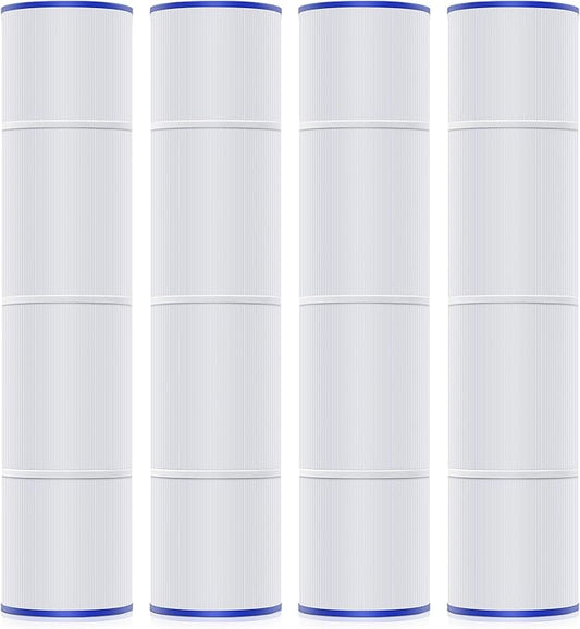 CCP520 Pool Filter Cartridges Compatible with Pleatco PCC130 Pool Filter,R173578 Pool Filter 4 Pack,Unicel C-7472,Clean and Clear Plus 520, Fc-1978,Fc-6475,520 Sq.Ft