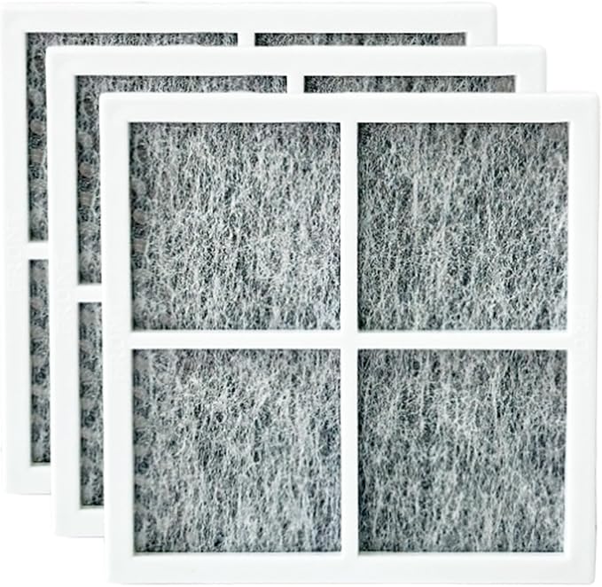 3 Pcs Refrigerator Air Filter Fit for LG LRFDS3006S, LMXC22626S, LMXC23746D, LMXC23746S, LMXC23796D, LMXC23796S, LMXS30776D, LMXS30796S, LMX31985ST, LMXS30746S, LMXS30796D, LNXC23726S, LNXC23766D