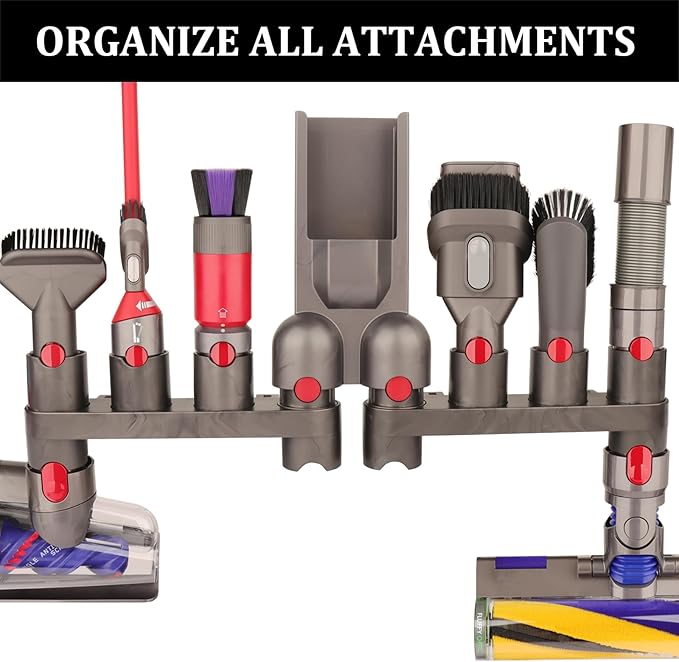 Fullclean Attachments Mount Holders Compatible with Dyson Gen 5 Gen5 V15 V12 V11 V10 V8 V7 Vacuum Cleaner Accessories Storage Tool Replacement Parts
