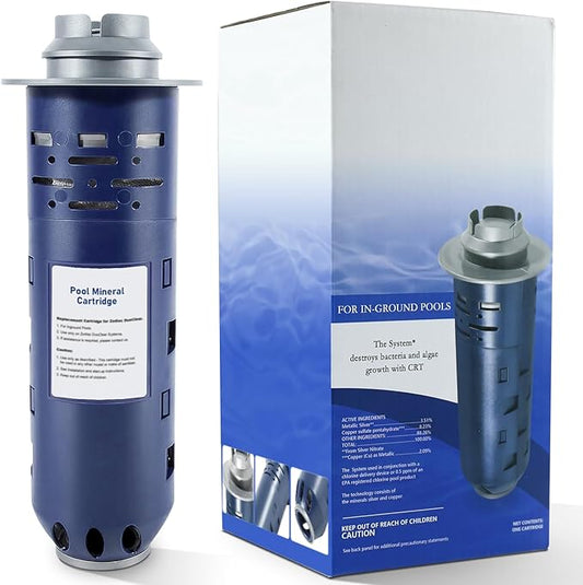 Replacement W28000 W28001 W28002 for Nature2 Duoclear 25 35 Pool Mineral Cartridge for Zodiac DuoClear Fusion, Fusion Soft, Vision Pro System Inground, Purple