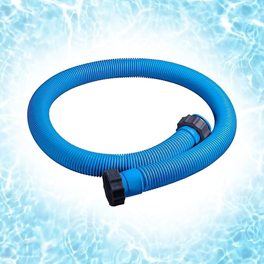 1.5" Pool Pump Replacement Hose for Above Ground Pools, Compatible with Intex 1500 GPH Filter Pumps, Sand Filters & Saltwater Systems, White Pool Hose Accessory - 29060E Replacement