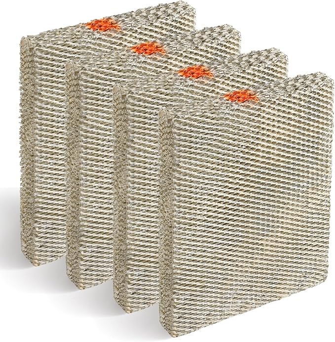 4Pack 35 Water Panel Humidifier Replacement Filter Made of Aluminum Mesh Compatible with AprilAire Whole-House Humidifier Models 300 350 360 560 560A 568 600 600A 600M 700 700A 700M 760 760A 768