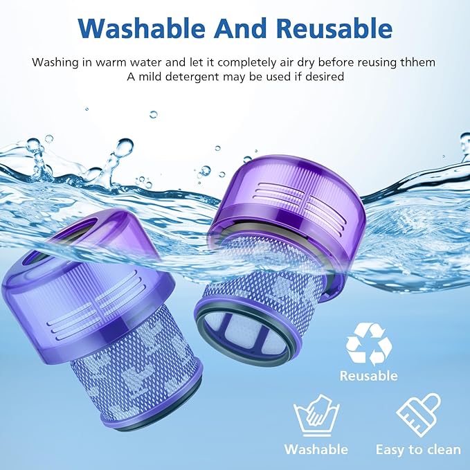 3 Pack Filter Replacement for Dyson V11 Outsize, V11 Outsize Origin, Outsize, Plus, Outsize Absolute+, Absolute Extra, SV16,SV29 Vacuum Cleaner,Compare to Part 970422-01