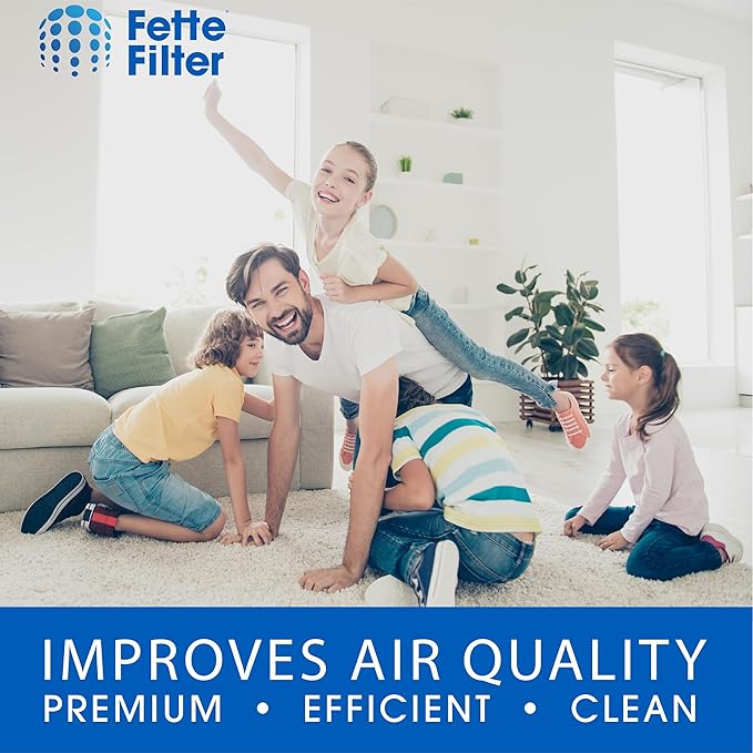 Fette Filter - 4 Pack Premium Humidifier Filters Compatible with Honeywell Humidifier Filter HAC-504, HAC-504AW & Honeywell Filter A & Cool Mist Humidifiers (QTY 4)