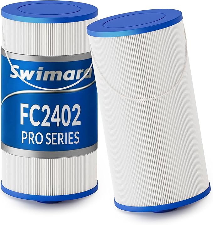 2-Pack 303279, FC-2402, 5CH-37 Replacement Spa Filter, Compatible with Lifesmart & Freeflow Hot Tub Filter, 1.5" MPT Thread, Pro Series