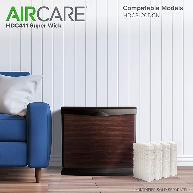AIRCARE HDC411 Replacement Wicking Humidifier Filter, 4-Pack (3)