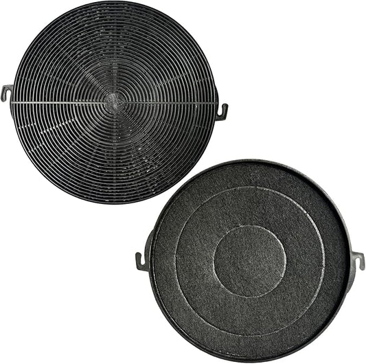 Set of 2 CF1 Charcoal Filters Compatible with Zline 42 Inch Hood KL3 & 30 Inch KB Models KB-36, KB-30, KE-36, KE-48, KL3-30, BSKBN(30), KE2i-36, KL2-30