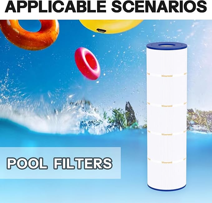 Pool Filter Compatible with CCP420, Clean and Clear Plus 420, C-7471, FC-6470, R173576,178584, 4 Pack
