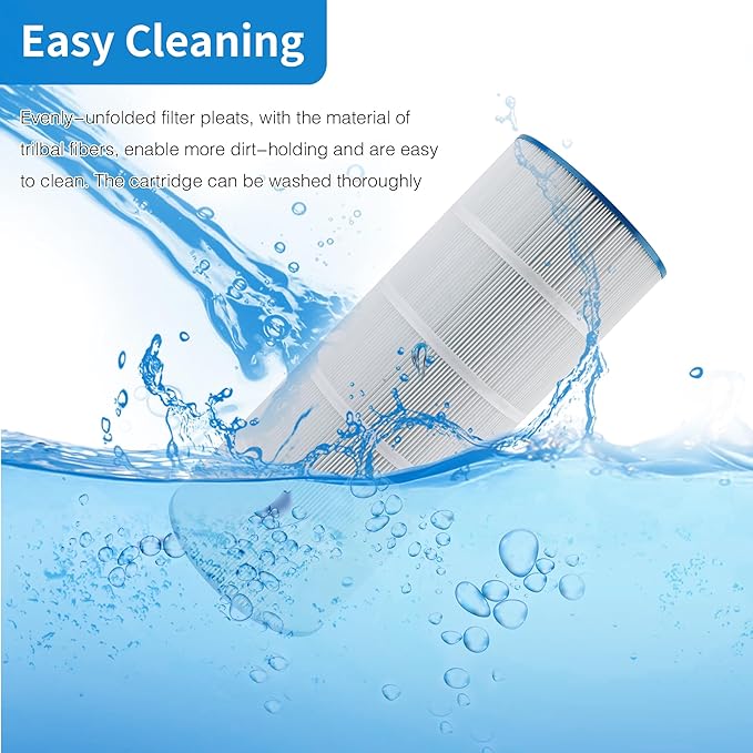 C1200 Pool Filter Cartridge, Compatible with Hayward CX1200RE, PA120, C-8412, Ultra-B2, FC-1293, Clearwater II 125, Waterway Pro Clean 125, 817-0125N, 120 sq.ft. 1Pack