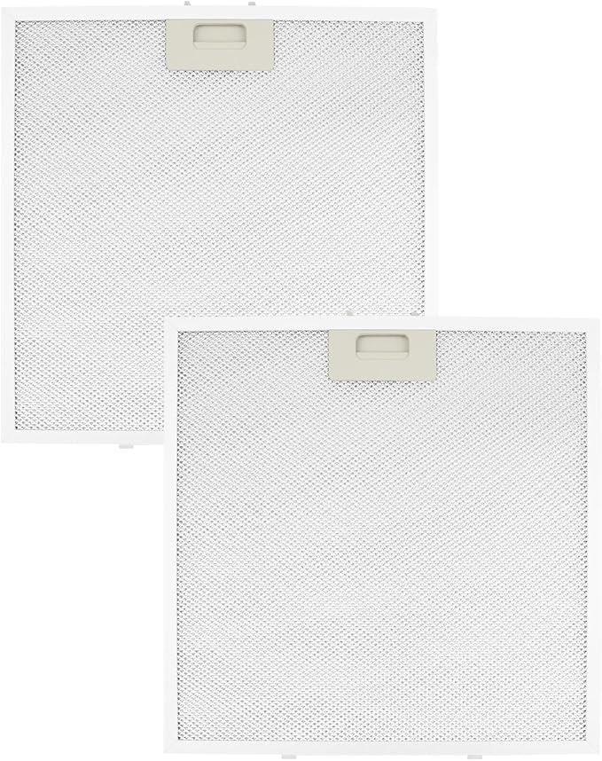 2 Pack 13.56 in. x 13.69 in. Aluminum Mesh Grease Filter Fit for Winflo Range Hood with Stainless Steel Frame Replace MSH1313