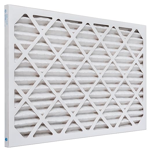 Aerostar 12x24x1 MERV 6 Air Filter, 6 Pack Set of HVAC Furnace Filters, Electrostatic MPR 300 (Actual Size: 11 3/4 x 23 3/4 x 3/4 inches)