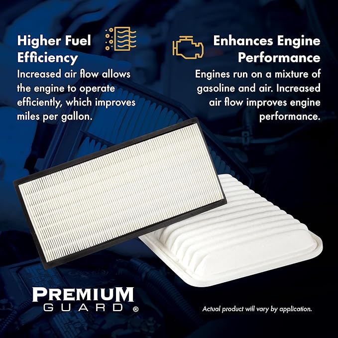 PG Engine Air Filter PA99365 | Fits 2019-2025 Subaru Forester, 2018-2025 Crosstrek, 2020-2025 Outback, 2019-2025 Ascent, 2017-2025 Impreza, 2020-2025 Legacy, 2022-2025 WRX
