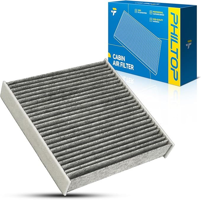 PHILTOP HEPA Cabin Air Filter w/Activated Carbon, Compatible with CF12888 Land Rover Defender 110 2020-2025, Defender 130 2023-2025, Discovery 2021-2025, Defender 90 2021-2025