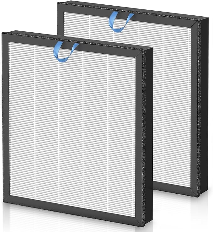 Vital 100S Replacement Filter for LEVOIT Vital 100S-P Air Purifier, High-Efficiency Activated Carbon for Smoke, Odor, Pollen, Vital 100S-RF, LRF-V102-WUS