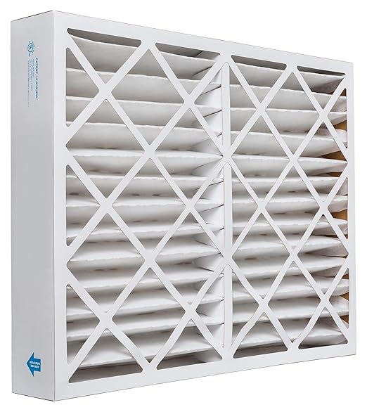 Aerostar 20x25x4 MERV 8 Air Filter, 6 Count, ACTUAL SIZE (19.50 x 24.50 x 3.75) HVAC, Furnace Filter for Allergies, Dust, Pet Dander & Smoke (MPR 1500 / FPR 10) Fits Lennox & Honeywell Devices