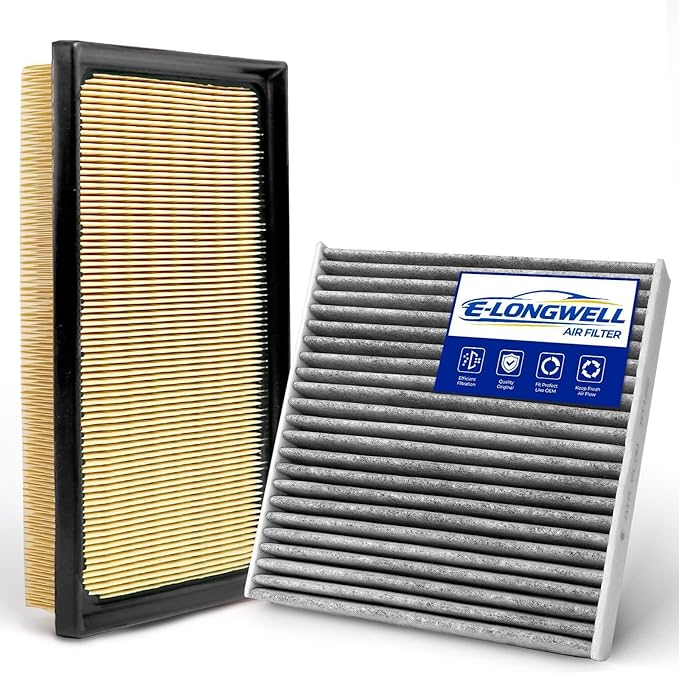 Cabin & Engine Air Filter Kit Fits 2019-2025 RAV4 2.5L (Hybrid), 2021-2024 RAV4 Prime 2.5L (Hybrid/EV-Gas)