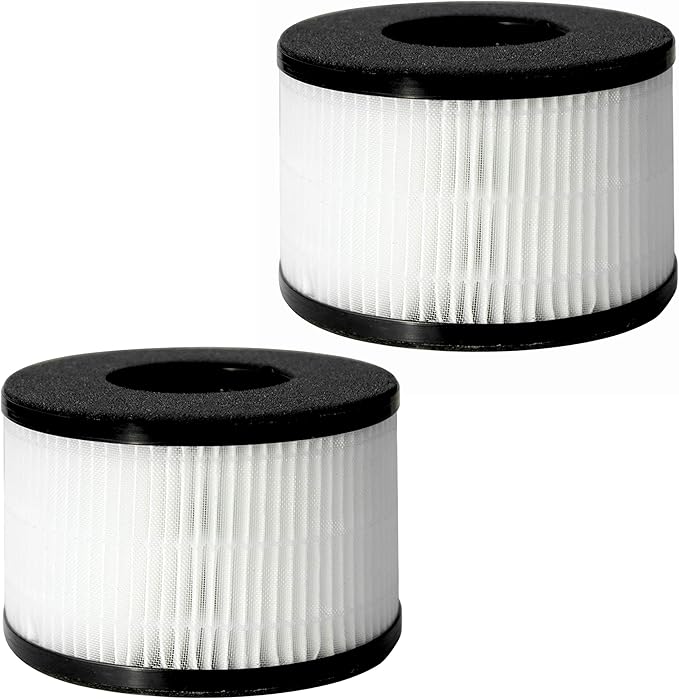 BS-03 Replacement Filter, Compatible with PARTU and SLEVOO BS-03 HEPA Air Purifier, 2-Pack