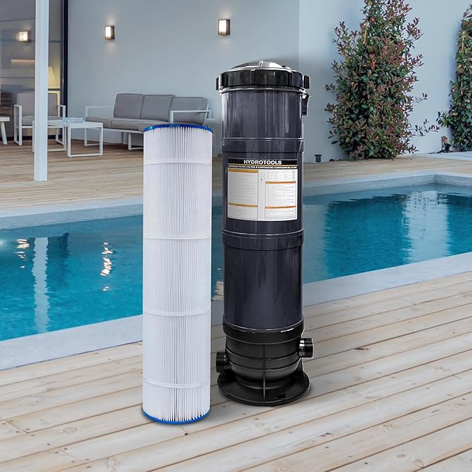 SWIMLINE HydroTools Above-Ground Pool Replacement Filter Element, 100 Sq. Ft. High-Performance Filter for Sure-Flo Cartridge Pump System, Element Only