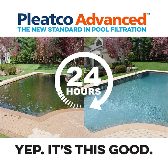 Pleatco Filtration PFAB100-EC Pool Filter Cartridge Replacement for Unicel: C-7699, Filbur: FC-1950, OEM Part Numbers: 17-2812, 17-4985, 32050204