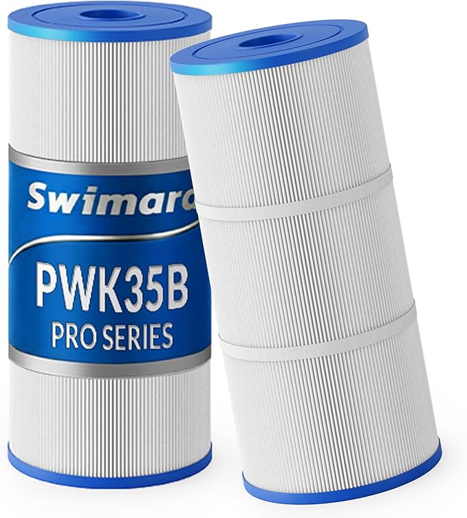 2-Pack 78161, PWK35B, C-6350 Replacement Hot Tub Filter, Compatible with Hot Spring Limelight (2018+) Spa Filter, 14" x 6-3/8", Pro Series