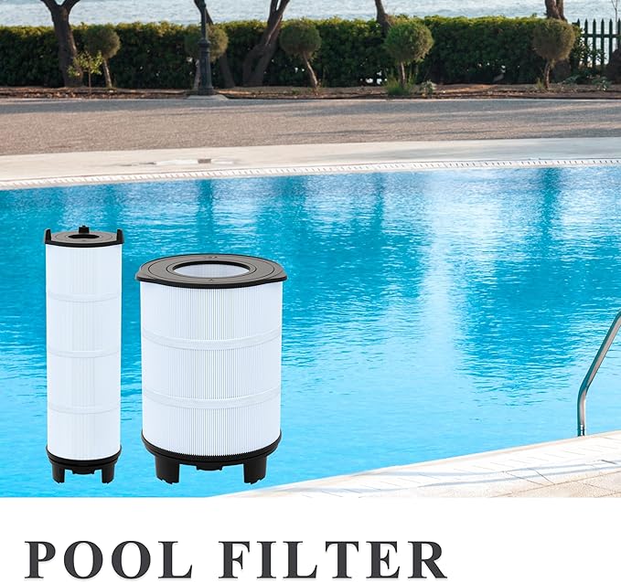 S7M120 Inner and Outer Pool Filter Cartridge Compatible with System 3 25021-0200S &25022-0201S, 300 Sq.Ft Filter Cartridge, 1 Set