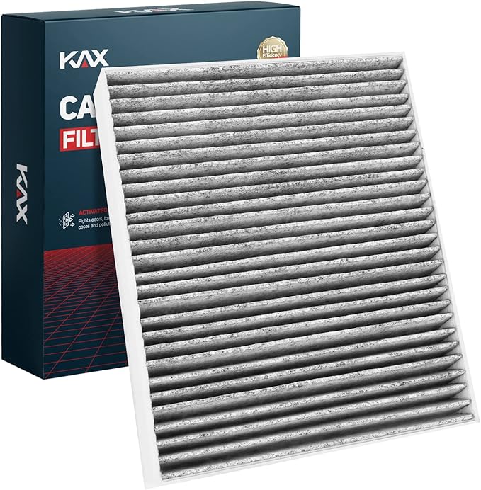 KAX HEPA Cabin Air Filter with Activated Carbon, CF11176 Replacement for Ford Explorer 2011-2019 Taurus 2009-2019 Flex 2010-2019 Police Interceptor Sedan MKS, Fresh Air Cabin Filter