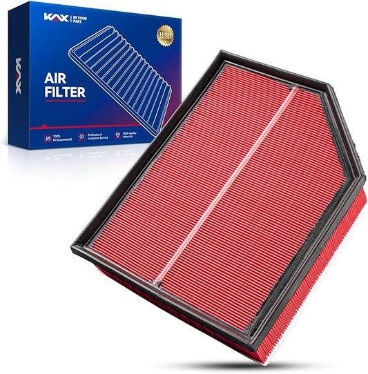 KAX Premium Engine Air Filter, CA12077 Replacement for Volvo Models, XC90, XC60, S60, S90, V60 Cross Country, V90 Cross Country V60, V90