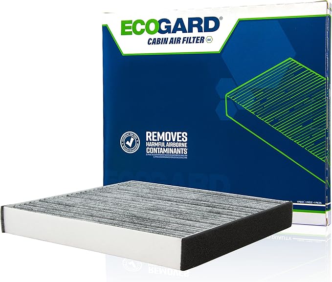 ECOGARD XC35518C Premium Cabin Air Filter with Activated Carbon Fits 2019-2023 Ford Ranger, 2001-2006 Lexus LS430, 2002-2010 SC430, 2001-2005 GS300, GS430, Front