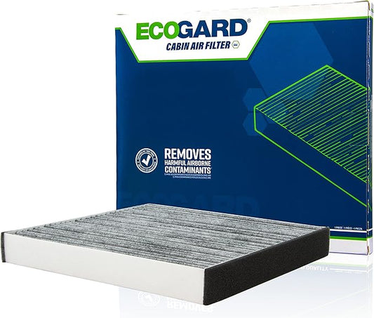 ECOGARD XC35518C Premium Cabin Air Filter with Activated Carbon Fits 2019-2023 Ford Ranger, 2001-2006 Lexus LS430, 2002-2010 SC430, 2001-2005 GS300, GS430, Front