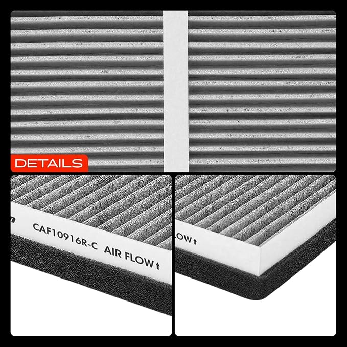 A-Premium Cabin Air Filter with Activated Carbon Compatible with BMW Z4 2003-2016, i8 2015-2017/2019-2020, Replace# 64319195194