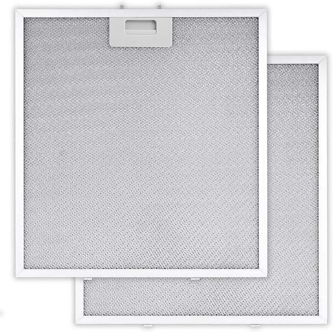 2-Pack WA0575 Range Hood Filter 14.4"x13.5"x0.35" Replacement Compatible with Vissani 30-inch Pyramid or Wall Mount Hood, 5-Layer Aluminum Mesh Grease Filter