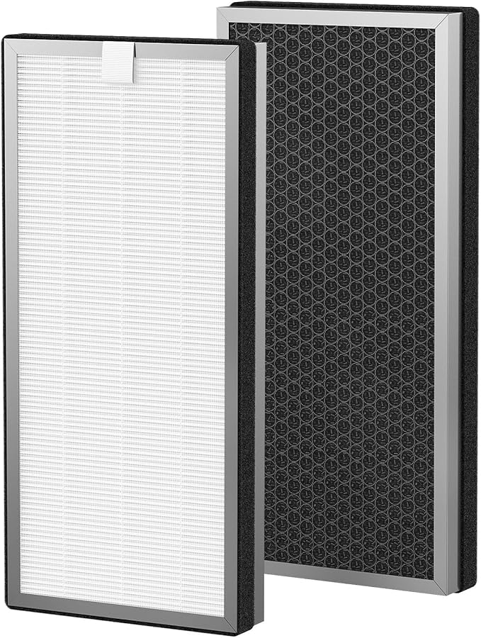 40 Replacement Filter Compatible with MA Series 40 Air Purifier 3-in-1 Filtration Contains High-Efficiency Activated Carbon Filter, 2 Pack